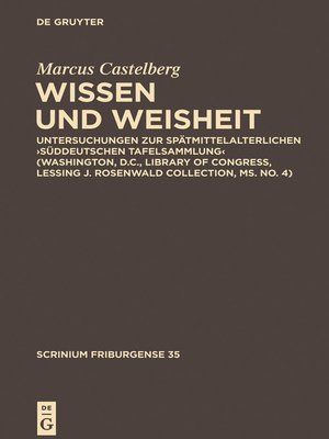 cover image of Wissen und Weisheit